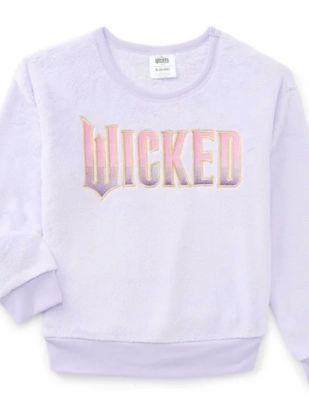 Kids Lavender 'WICKED' Pullover Sweatshirt